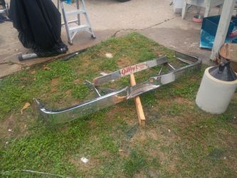 Triple Chrome plated steel bumper