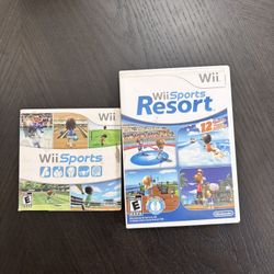 Wii Sports and Wii Sports Resort