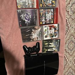 PS3 With Games 