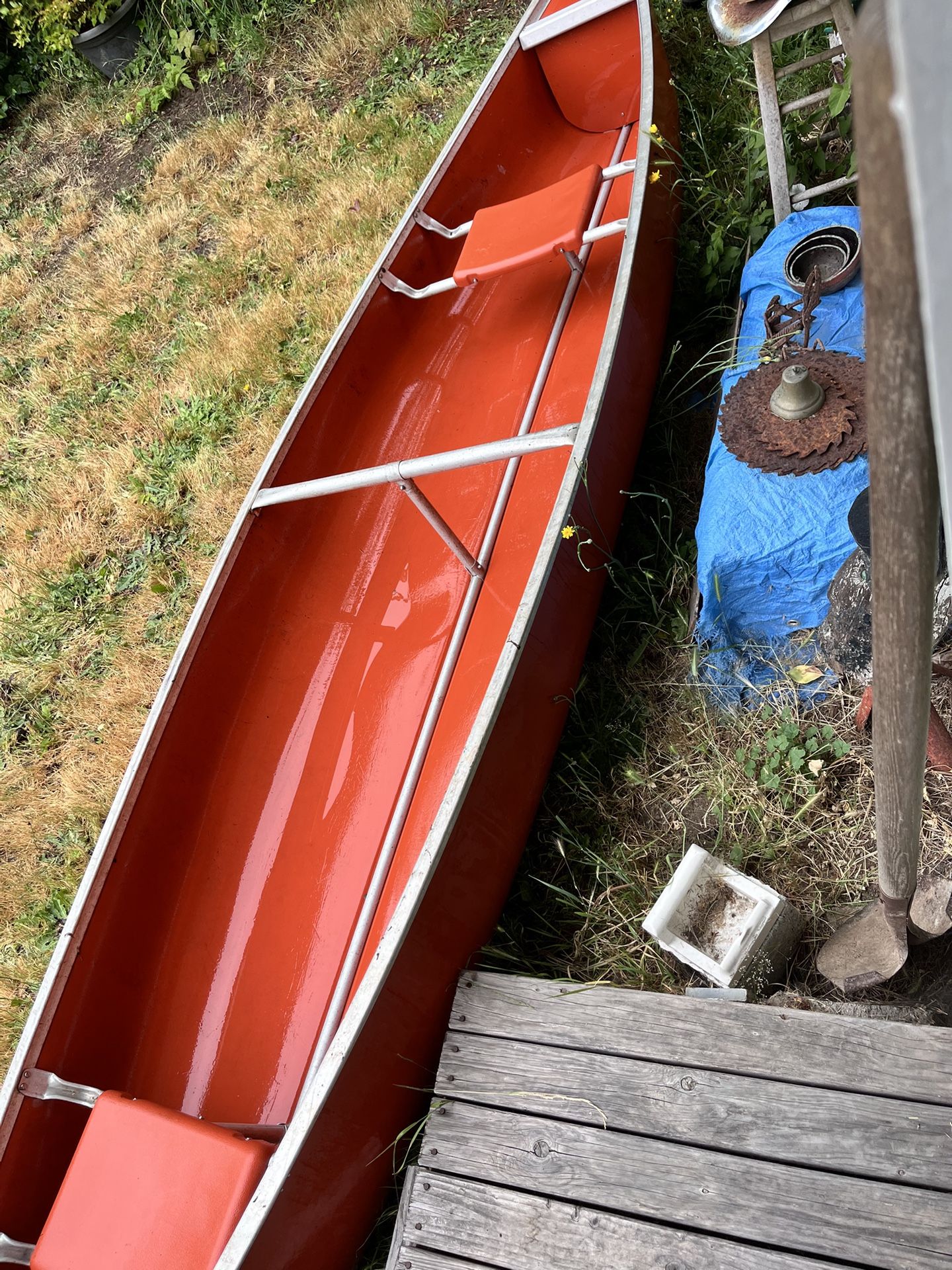 Berkeley Canoe No Leaks Floats Great