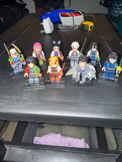Demon slayer anime mini figures