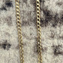 10k Gold Curb Cuban Chain 