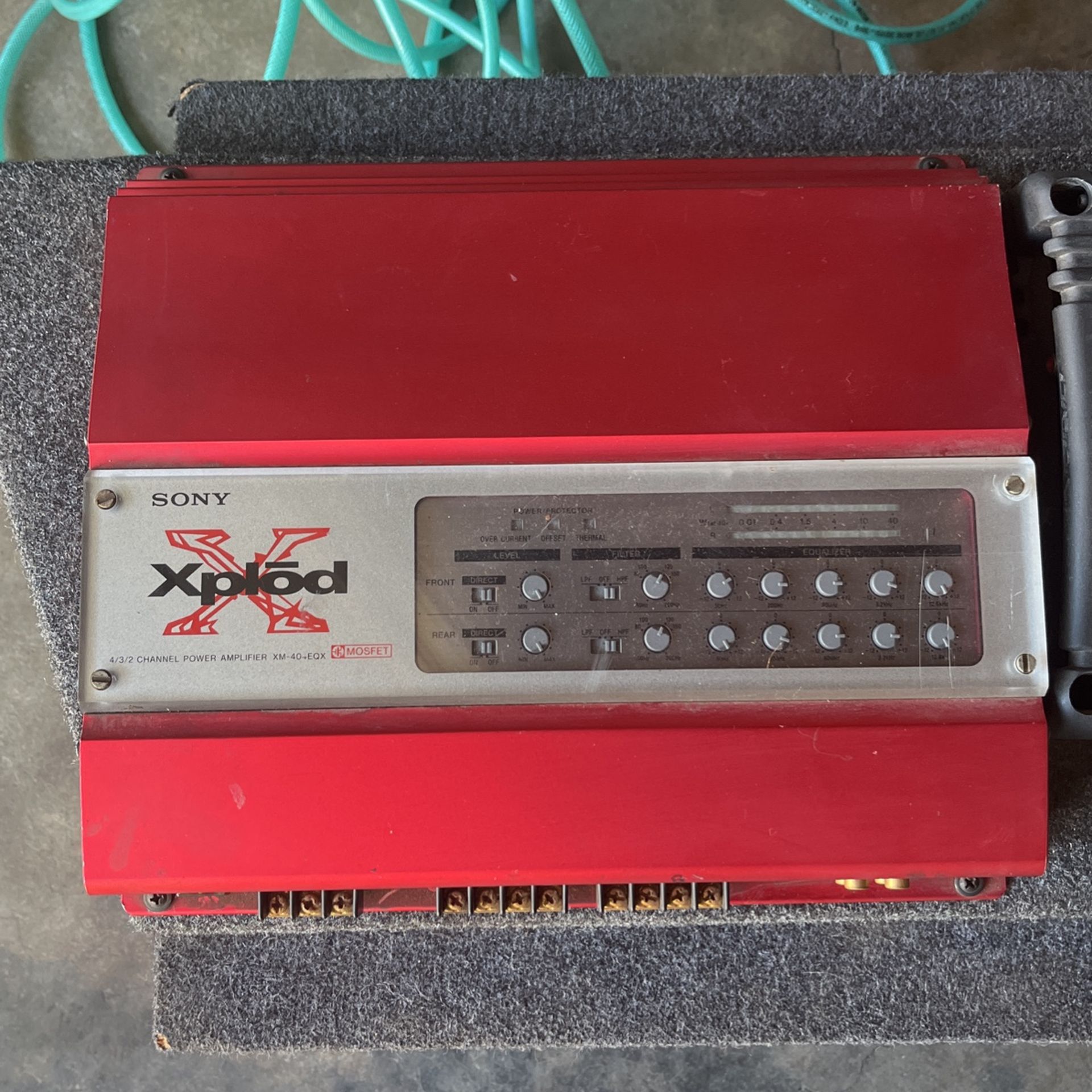 Sony Xplod XM-604EQX 4/3/2 Channnel Car Audio Power Amplifier WITH