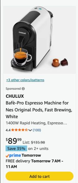 Expresse chulux coffe machine