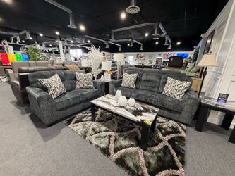2 PC SOFÁ AND LOVESEAT