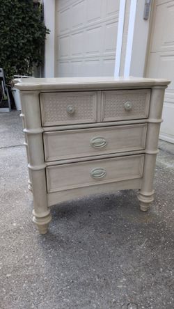 Night stand drawer Liberty furniture high roman