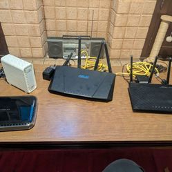 Modem, Routers, WiFi Range Extender