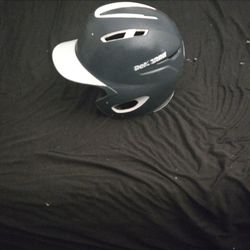 DeMarini Open Face Batting Helmet 7 1/8 Black/White NOCSAE Ventilated