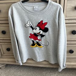 Large Minnie Mouse Sweatshirt 