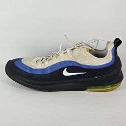 Nike Air Max Axis Running Sneakers Shoes White Blue Men’s Size 12 AA2146-109