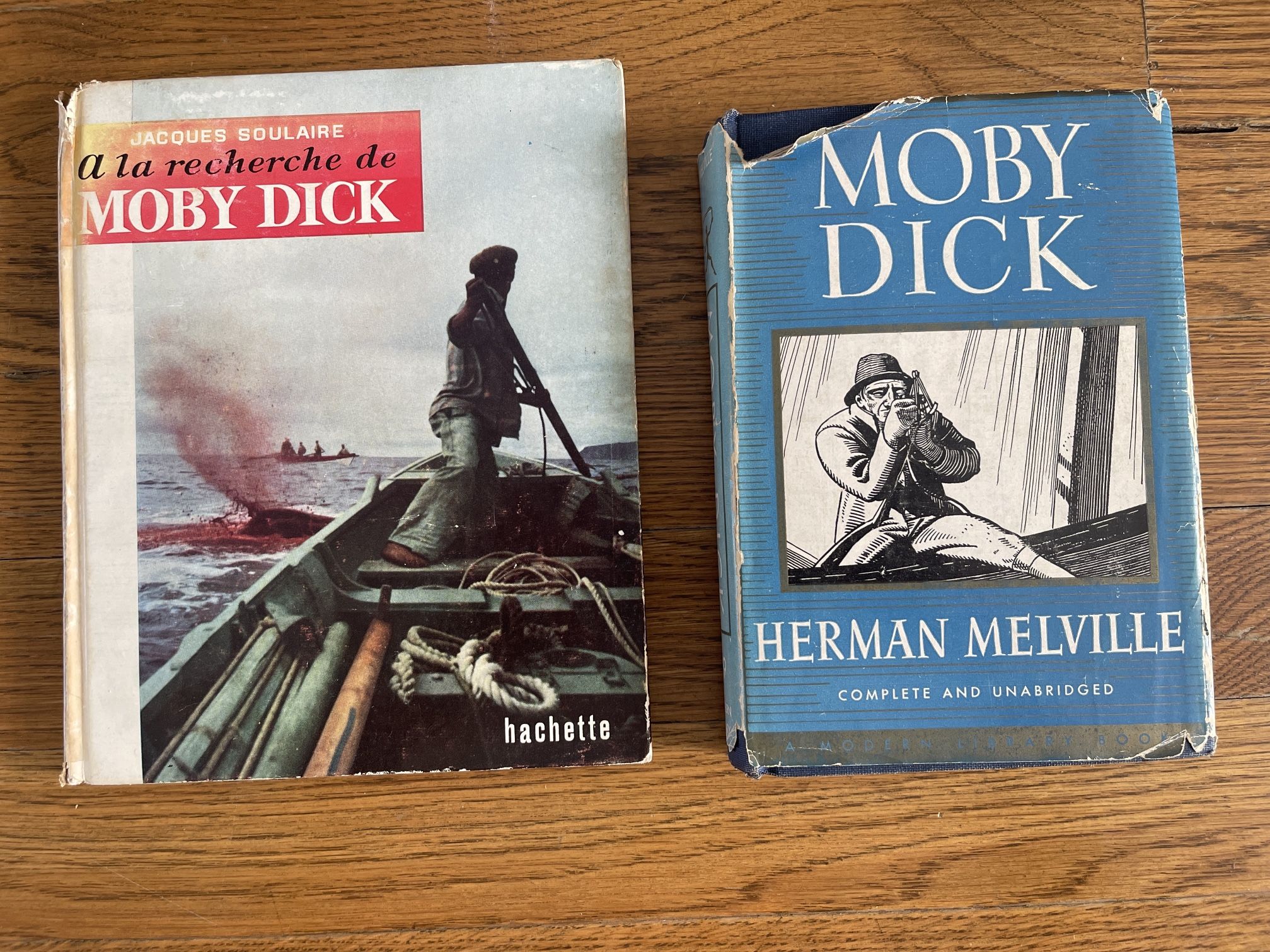 Vintage Moby Dick Books