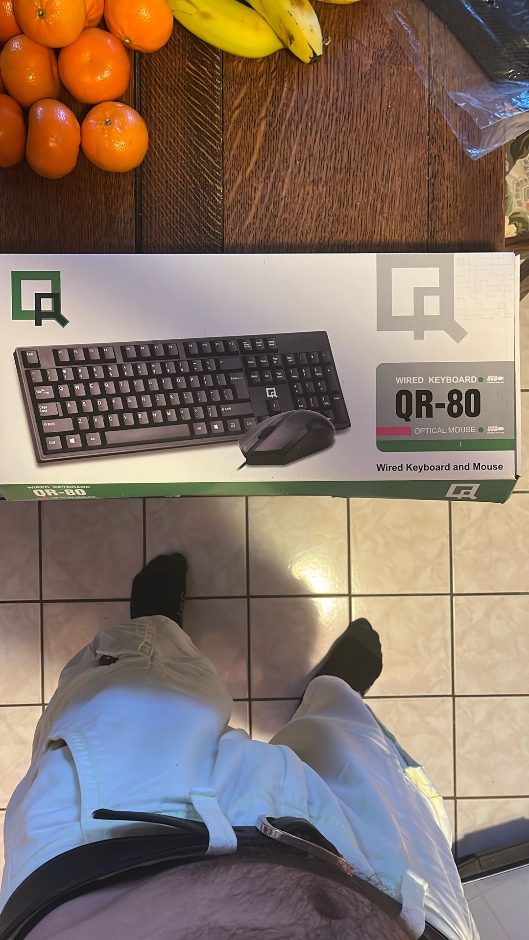 Wired Keyboard And Mouse
