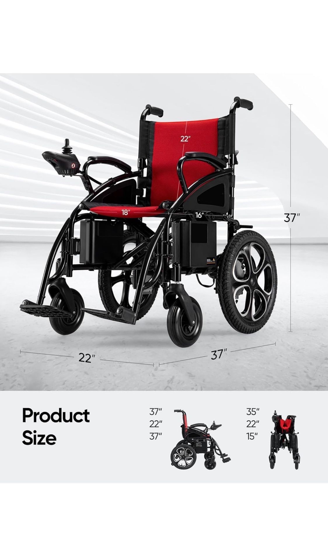 Rubicon Electric Wheelchair $600