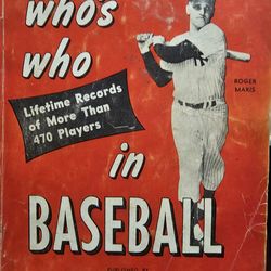 Old baseball books
