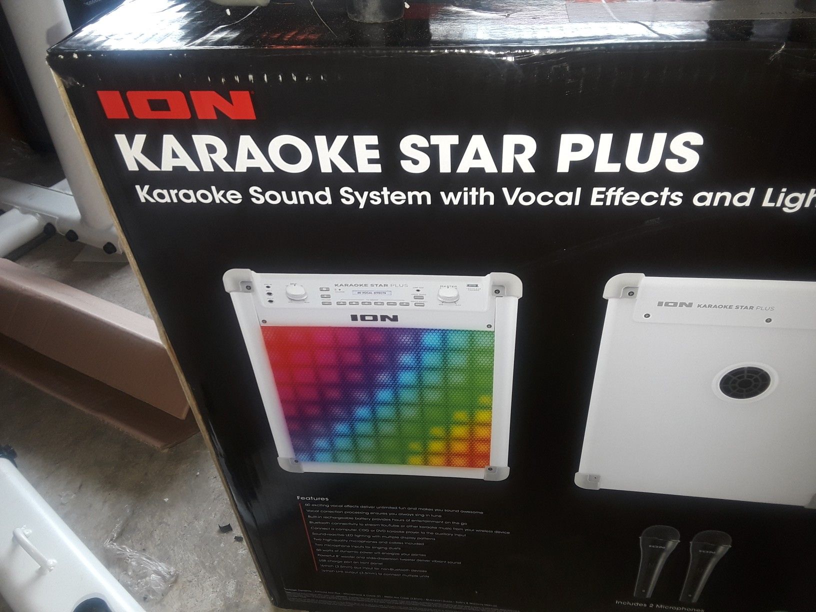 Ion karaoke star best sale plus