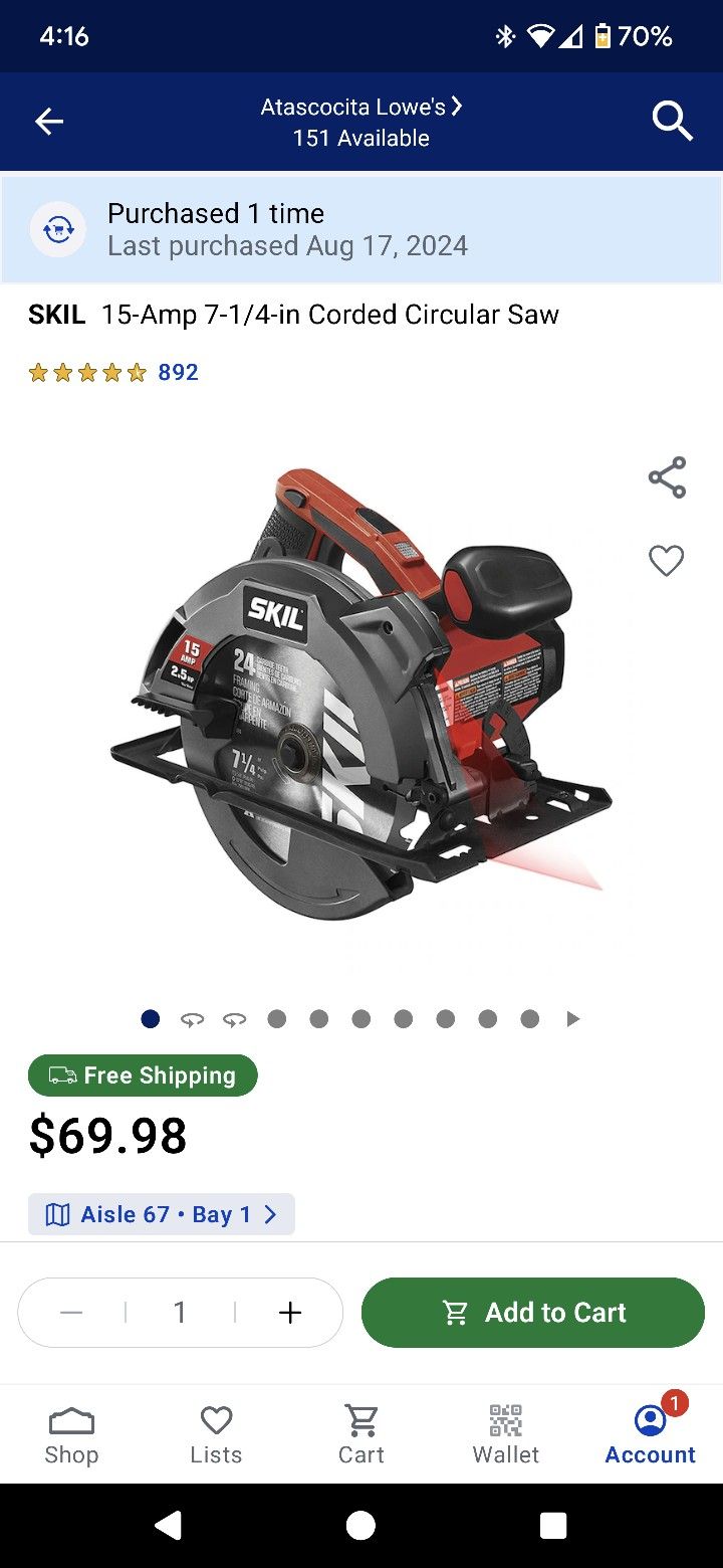 Skill Saw