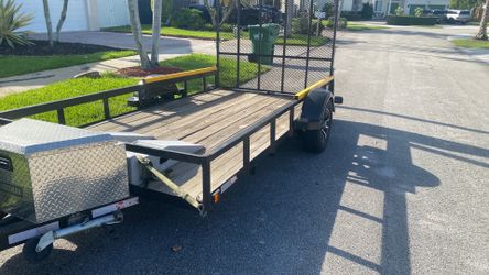 2019 custom 6x12 trailer