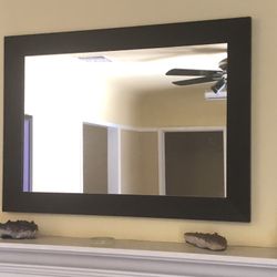 Black Framed Mirror