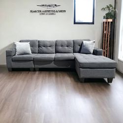 🟢SECTIONAL COUCH SOFA CHAISE 