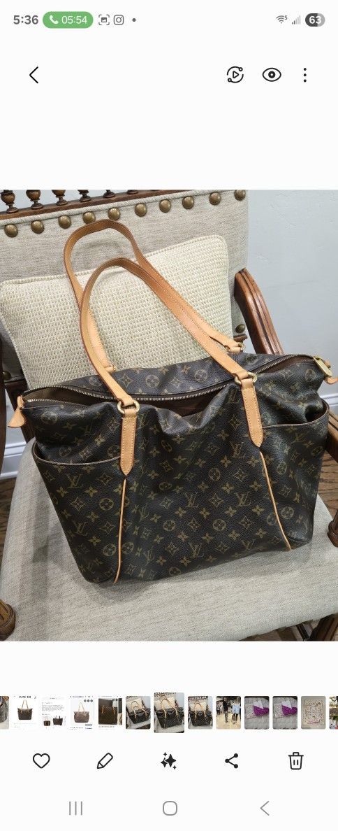 Louis Vuitton Totally Monogram GM tote bag - purse