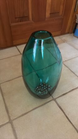 Blue vase