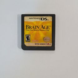 Brain Age - Nintendo DS / Nintendo 2DS / Nintendo 3DS 