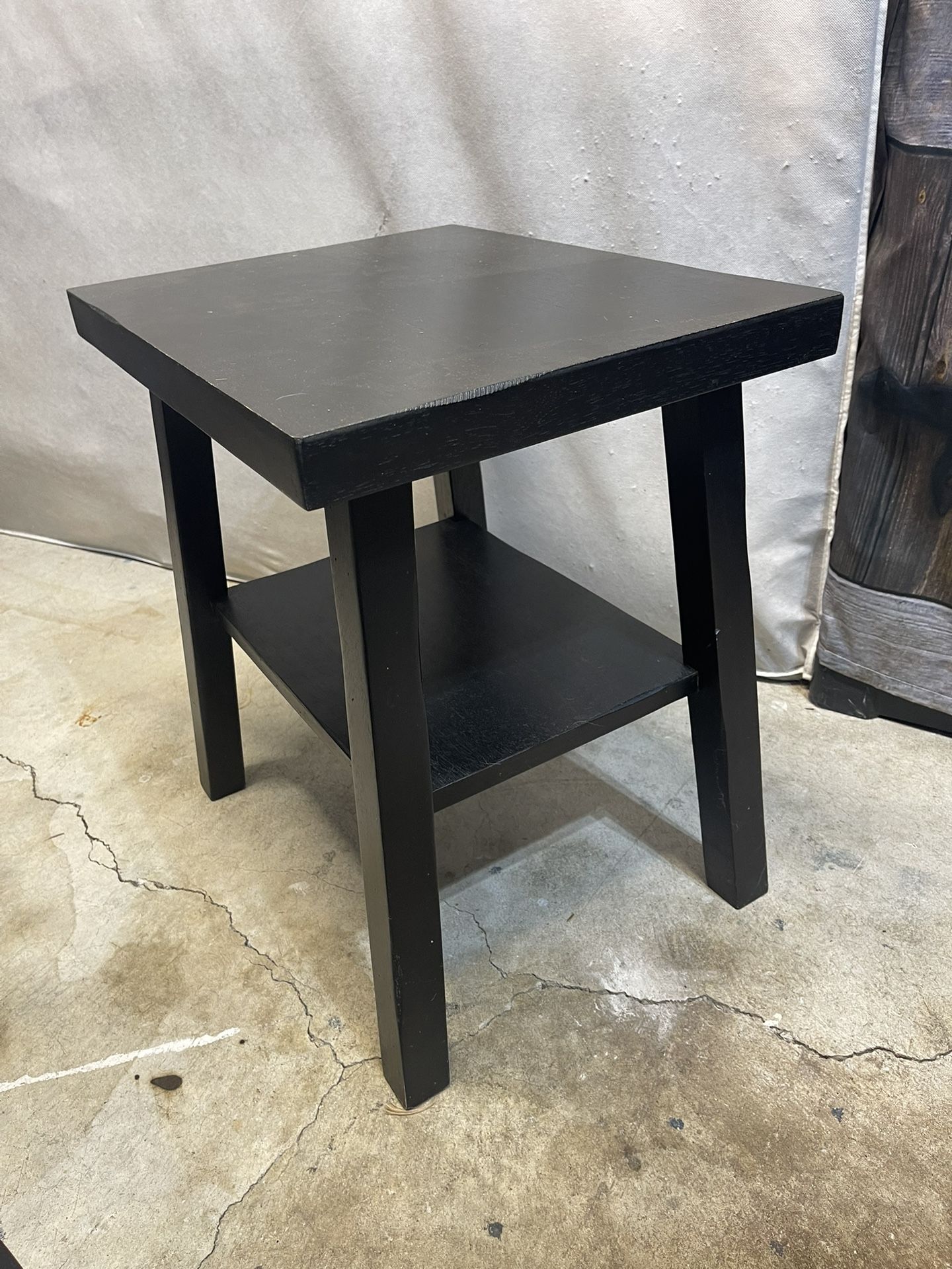 Small Dark Brown /Black Side Table