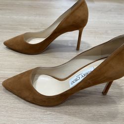 Jimmy Choo Suede Heels