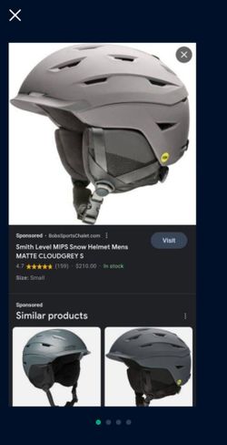 Smith Snow Helmet Level Mips Size: Large