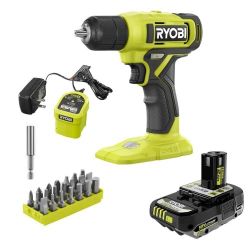 Ryobi Drill  Set With Battery 