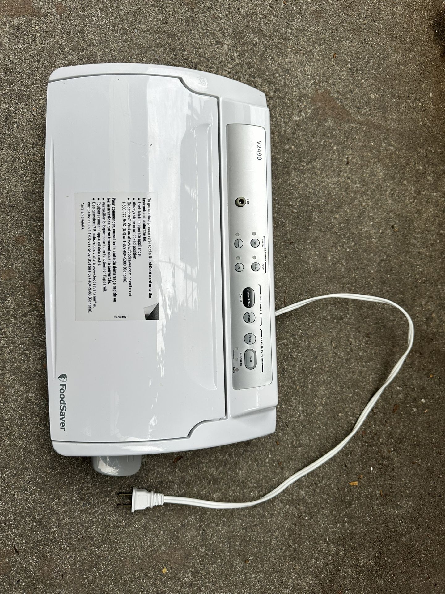 Food Saver Vacuum Sealer