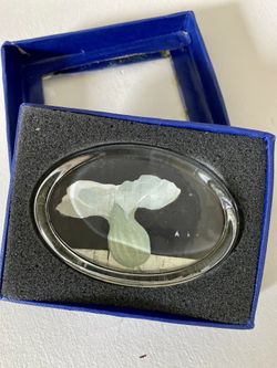 Glass Paper Weight-New in box