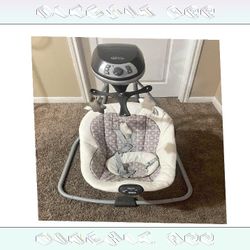 Baby Comfort Swing Smooth and Snug for Your Little One's Peace remain people