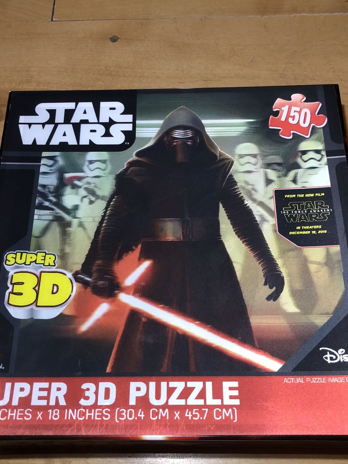 NEW Star Wars Super 3D Puzzle