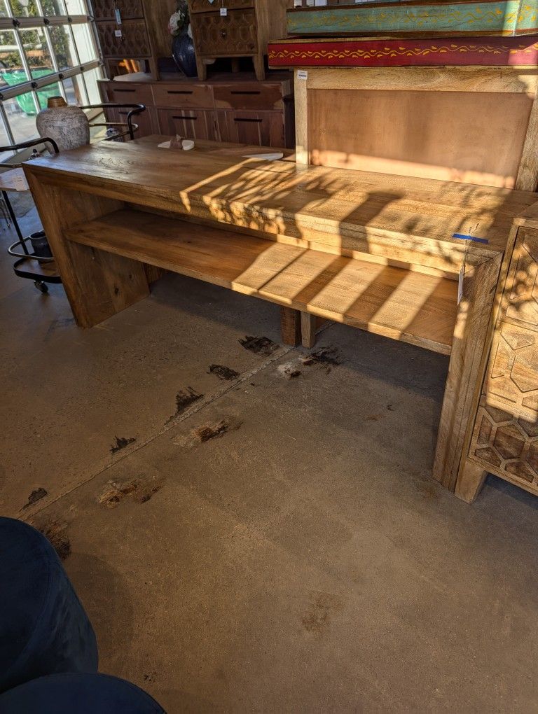 Mango Wood Console Table