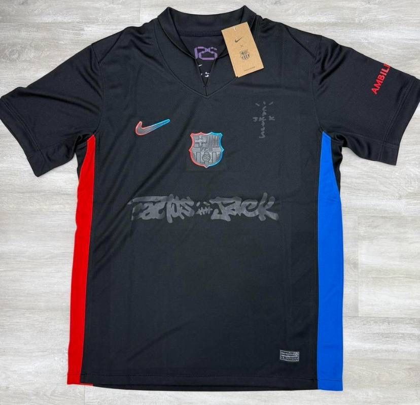 Barcelona 2024/2025 Away Jersey Cactus Jack x Nike - Brand New - Multiple Sizes