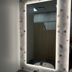 24x48 Illuminated "Halo" LED Backlit Mirrors (unopened)