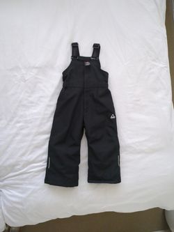 Kids 3T Insulated Snow Bibs