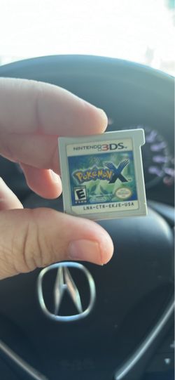 Pokémon X Nintendo 3DS Game Cartridge
