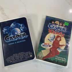VHS Set Of Two: Casper And Casper Meets Wendy