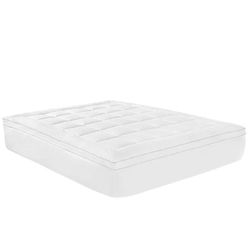 Barely Used Queen Size Mattress Box Spring  Frame Included