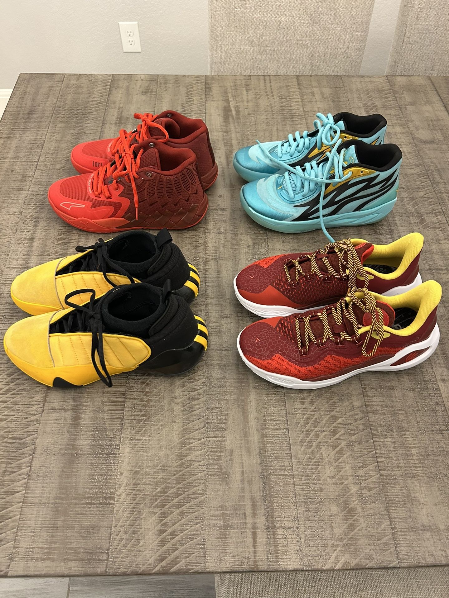 LaMello Ball and Steph Curry Basketball Shoes