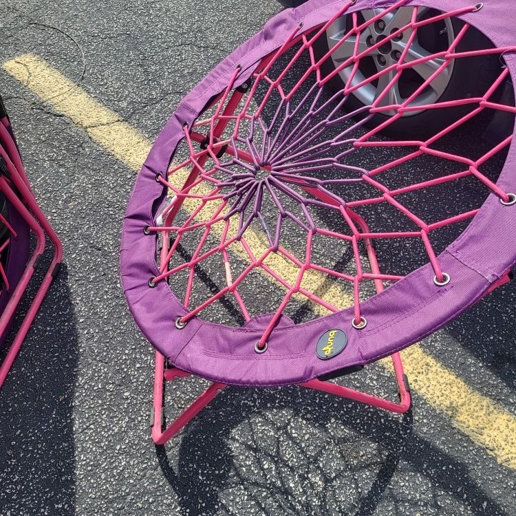 Bunjo bungee chair purple to pink new arrivals