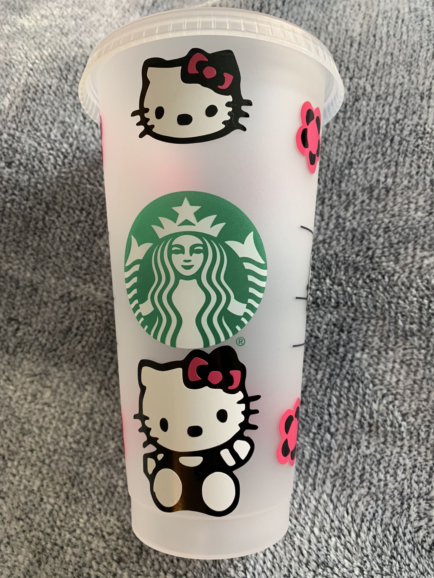 Hello Kitty Customize Starbucks Cup