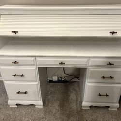 Free - Vintage Refinished Roll Top Desk