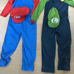 Mario & Luigi Costume. Super Mario Bros