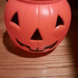Jack'o'lanturn Candy Bucket