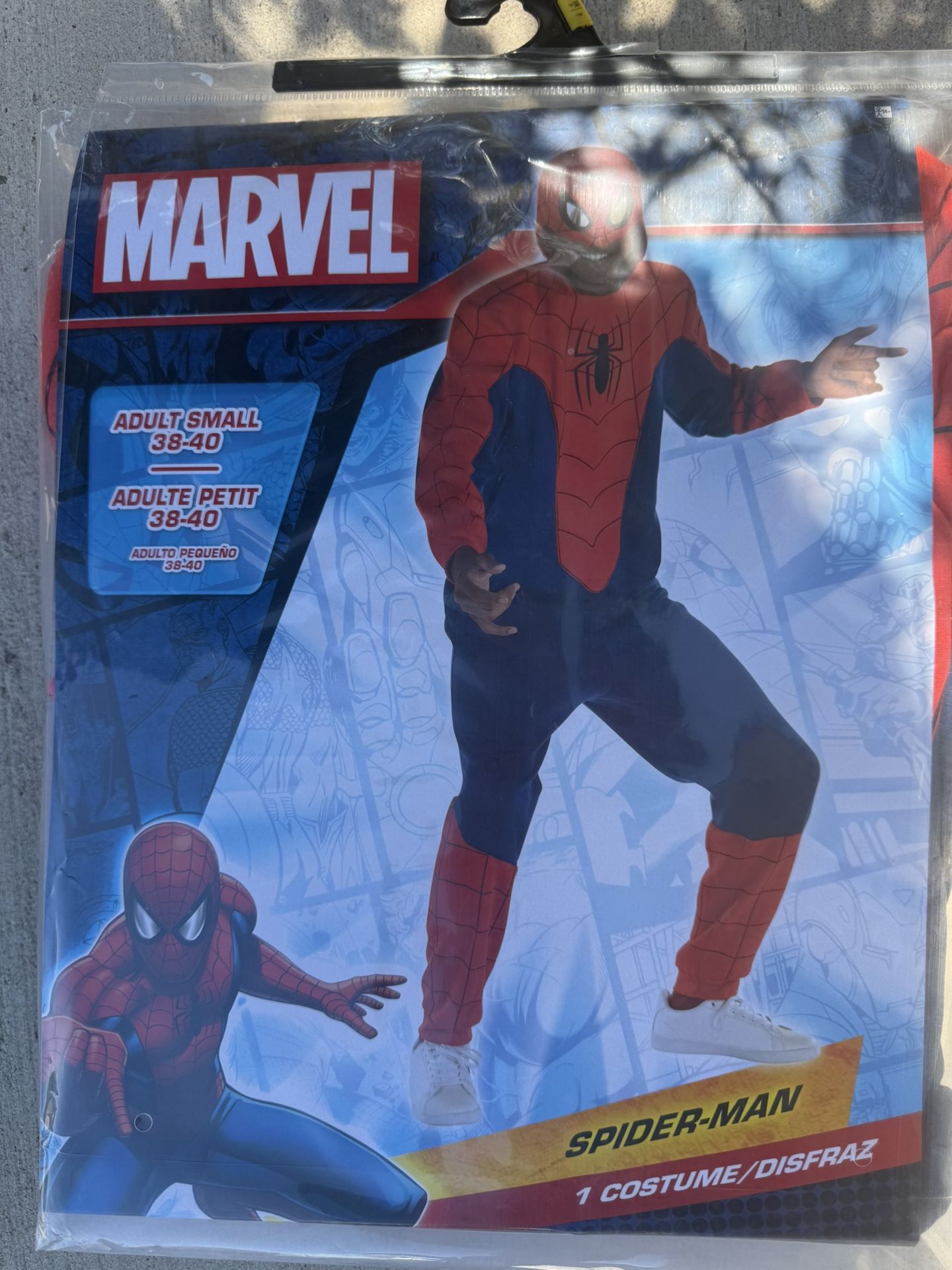 Adult Size Spiderman Costume