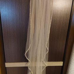 Wedding Vail And Head Piece