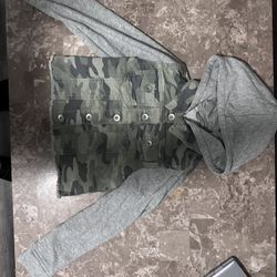 Girls Sweatshirt Jacket